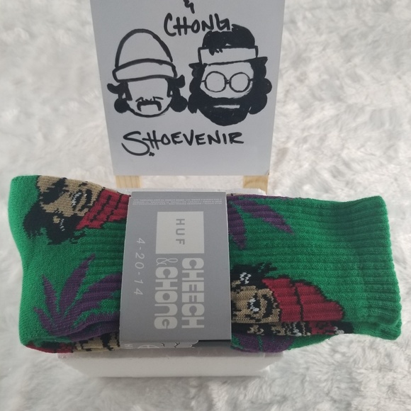 HUF × Cheech & Chong × 420 Plantlife Socks - Picture 2 of 6